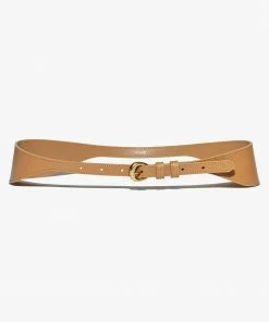 Frame-denim Timeless Buckle Waist Belt -- Cuoio Women