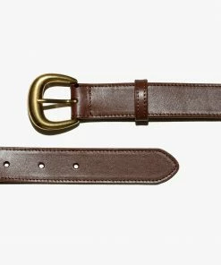 Frame-denim Women Timeless Buckle Belt -- Tobacco