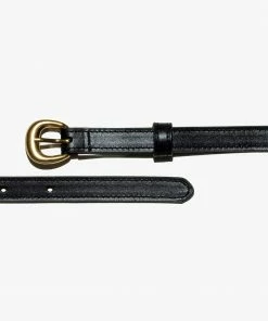 Frame-denim Women Petit Timeless Buckle Belt -- Noir