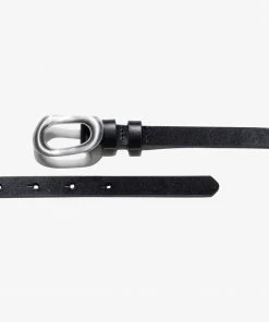 Frame-denim Petit Organic Shape Belt -- Noir