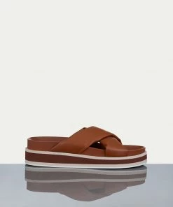 Frame-denim Le Playa Slide -- Tobacco Multi Women
