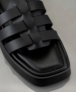 Frame-denim Le Fisherman Sandal -- Noir Women