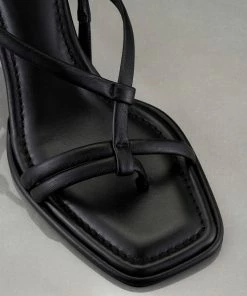 Discount π Frame-denim Le Addison π©΄ Sandal -- Noir π© Women βοΈ 5 Frame-denim Le Addison Sandal -- Noir Women