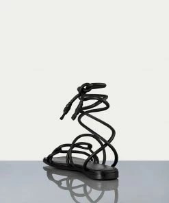 Best deal π€© Frame-denim π© Women Le Remi Lace Up π©΄ Sandal -- Noir β 5 Frame-denim Women Le Remi Lace Up Sandal -- Noir