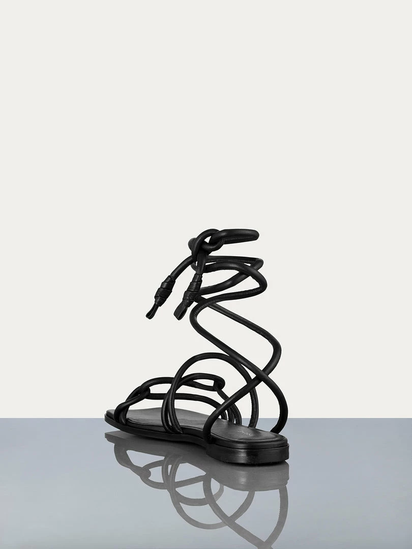 Best deal π€© Frame-denim π© Women Le Remi Lace Up π©΄ Sandal -- Noir β 3 Frame-denim Women Le Remi Lace Up Sandal -- Noir