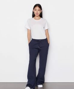 Frame-denim Wide Leg Sweatpant -- Navy Women