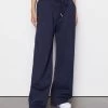 Frame-denim Wide Leg Sweatpant -- Navy Women