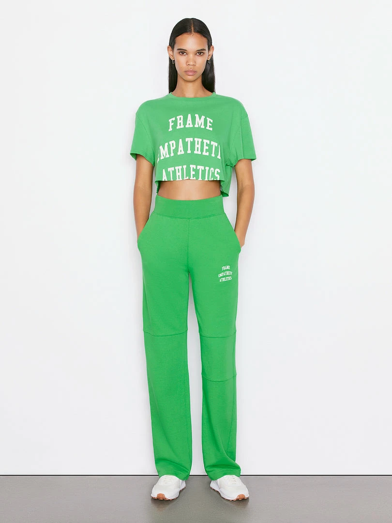 Cheap π€© Frame-denim Mixed Sweatpant -- Grass Green 𧨠2 Frame-denim Mixed Sweatpant -- Grass Green