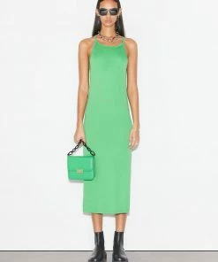 Frame-denim Women Cami Dress -- Grass Green