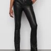 Frame-denim Le Serge Leather Trouser -- Noir Women