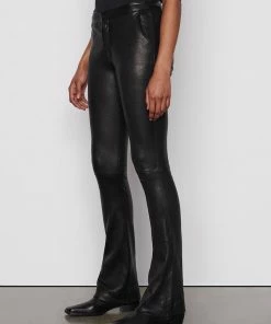 Promo π Frame-denim Le Serge Leather Trouser -- Noir π© Women β 7 Frame-denim Le Serge Leather Trouser -- Noir Women