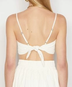 Top 10 π Frame-denim π© Women Pleated Leather Bralette -- Bone βοΈ 12 Frame-denim Women Pleated Leather Bralette -- Bone