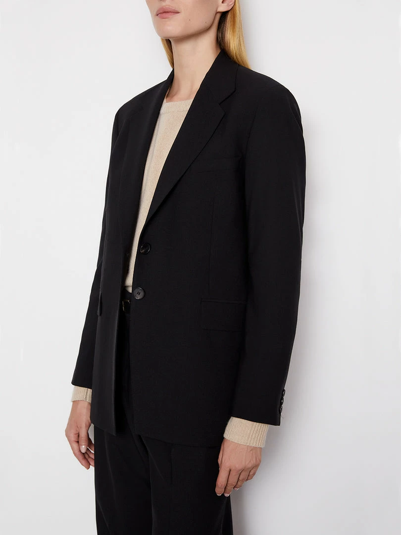 Discount π Frame-denim Ilona Oversized Blazer -- Noir π© Women π 5 Frame-denim Ilona Oversized Blazer -- Noir Women