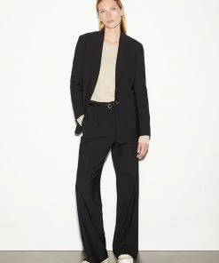 Discount π Frame-denim Ilona Oversized Blazer -- Noir π© Women π 8 Frame-denim Ilona Oversized Blazer -- Noir Women