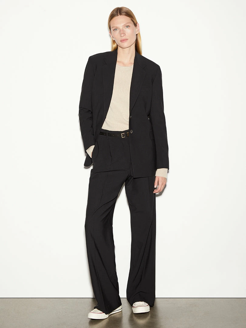 Discount π Frame-denim Ilona Oversized Blazer -- Noir π© Women π 4 Frame-denim Ilona Oversized Blazer -- Noir Women