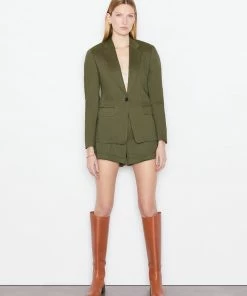 Frame-denim Cuffed Short -- Fatigue