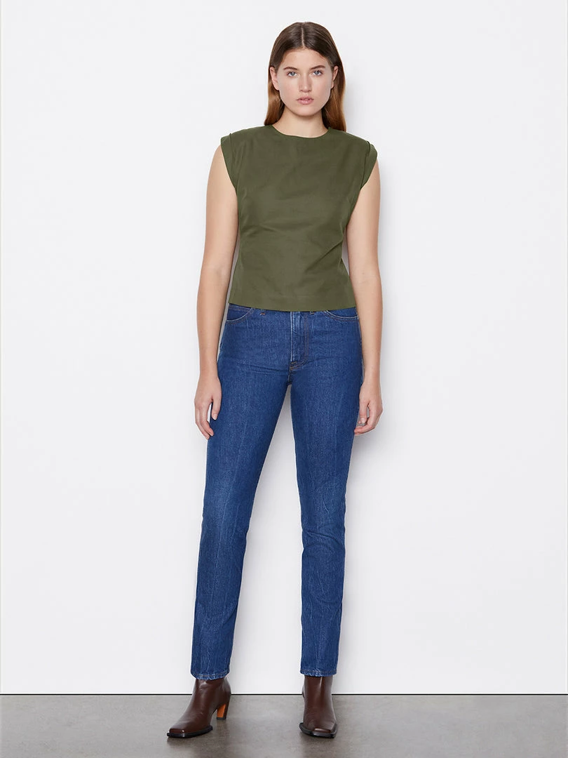 Wholesale 𧨠Frame-denim Lace Back Top -- Surplus π© Women π€© 3 Frame-denim Lace Back Top -- Surplus Women