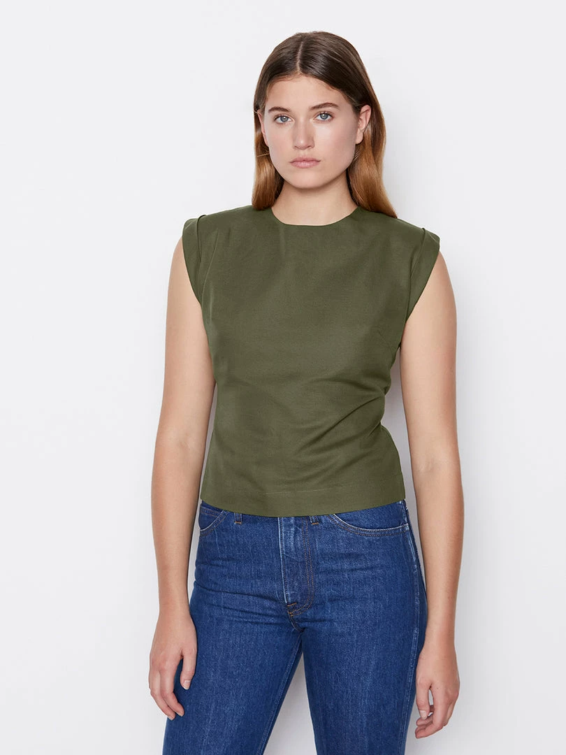 Wholesale 𧨠Frame-denim Lace Back Top -- Surplus π© Women π€© 1 Frame-denim Lace Back Top -- Surplus Women