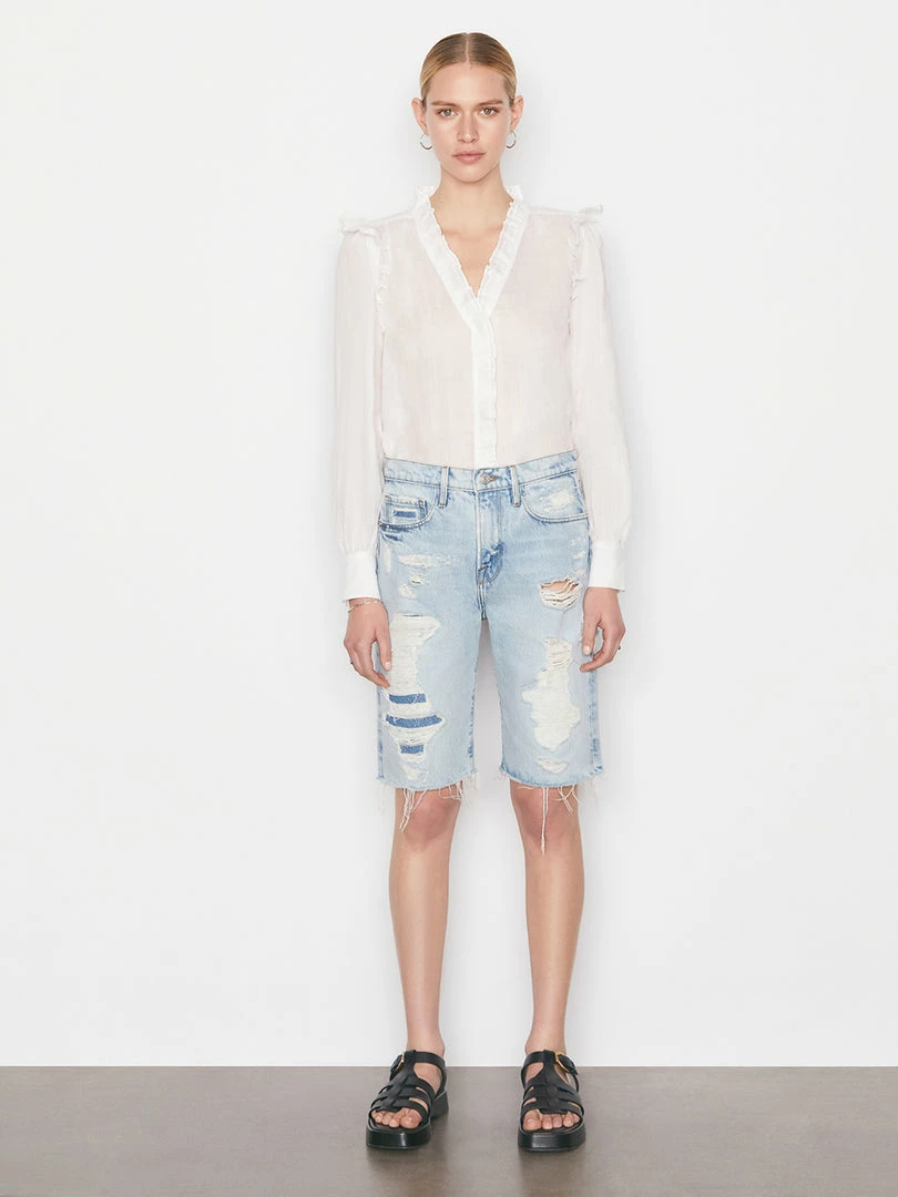 Cheap π Frame-denim Lauren Long Sleeve Top -- Blanc π© Women π 2 Frame-denim Lauren Long Sleeve Top -- Blanc Women