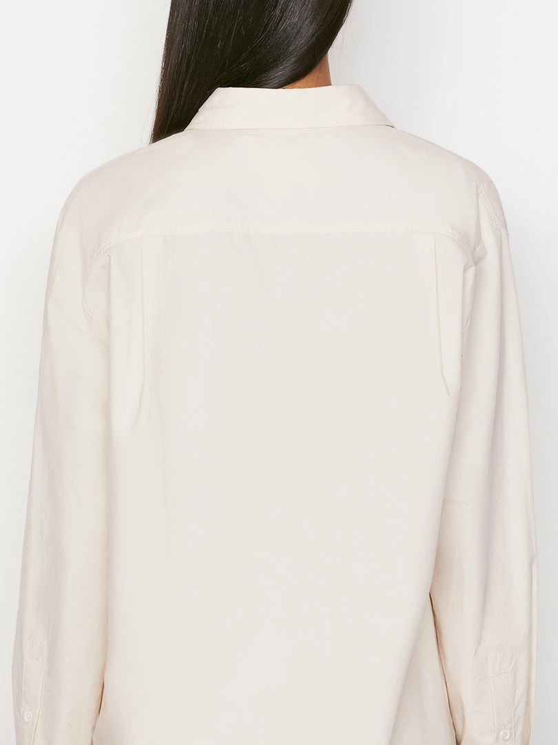 Deals π Frame-denim π© Women The Oversized Vacation π Shirt -- Flax 𧨠7 Frame-denim Women The Oversized Vacation Shirt -- Flax