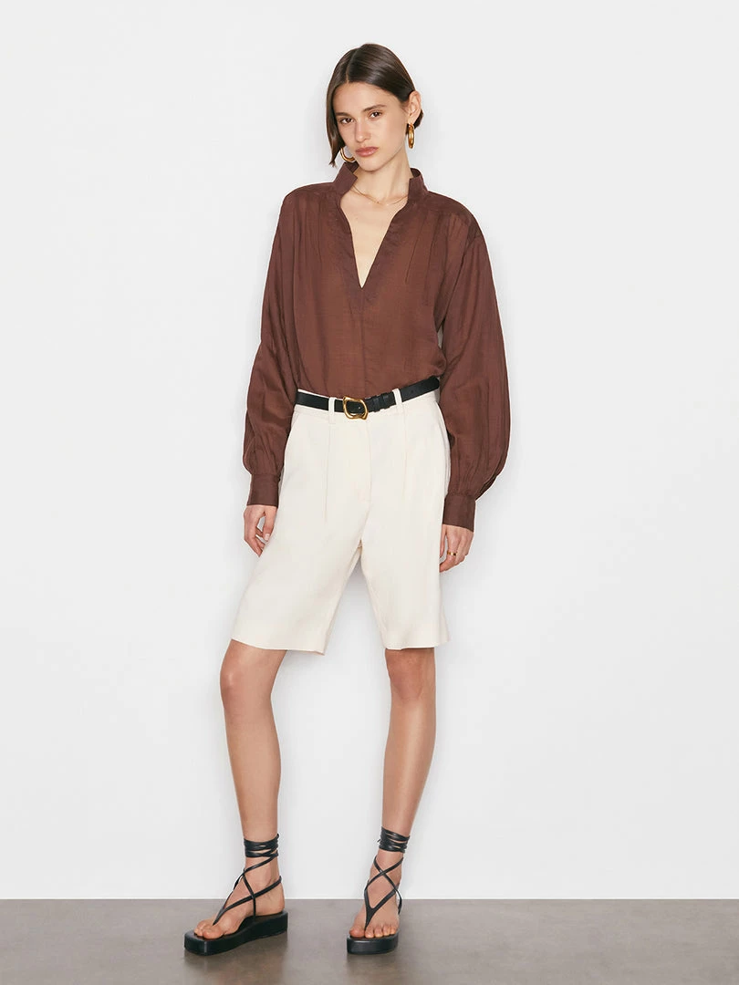 Promo π Frame-denim Kaftan Popover -- Coffee π© Women β 2 Frame-denim Kaftan Popover -- Coffee Women