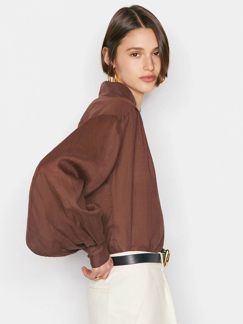 Promo π Frame-denim Kaftan Popover -- Coffee π© Women β 5 Frame-denim Kaftan Popover -- Coffee Women