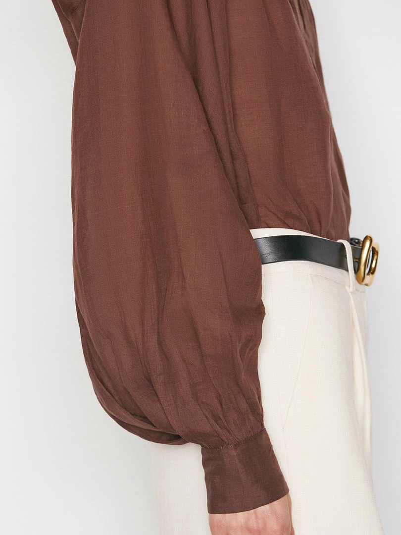 Promo π Frame-denim Kaftan Popover -- Coffee π© Women β 4 Frame-denim Kaftan Popover -- Coffee Women