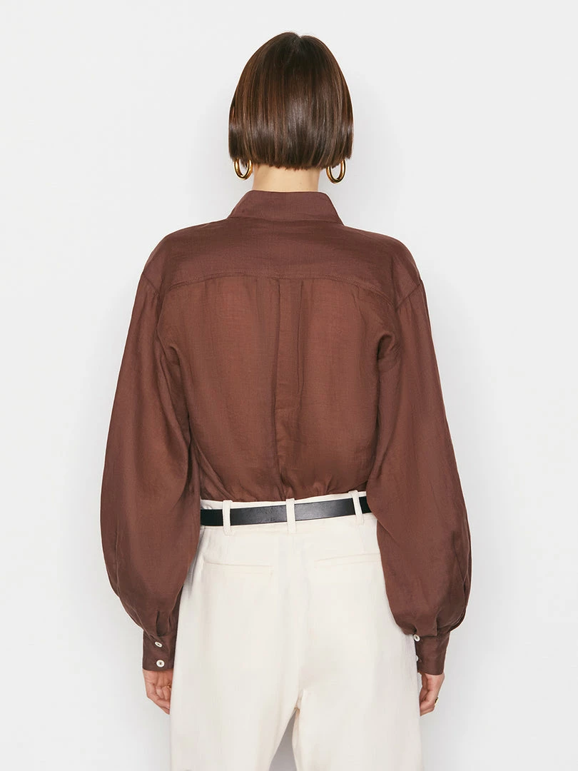 Promo π Frame-denim Kaftan Popover -- Coffee π© Women β 6 Frame-denim Kaftan Popover -- Coffee Women