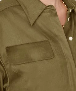 Coupon π Frame-denim π© Women Patch Pocket Short Sleeve -- Surplus π― 7 Frame-denim Women Patch Pocket Short Sleeve -- Surplus