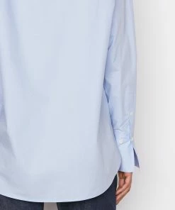 Frame-denim The Oversized Vacation Shirt -- Chambray Blue