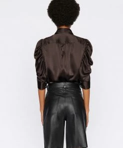 Flash Sale π₯° Frame-denim π© Women Gillian Top -- Americano π 11 Frame-denim Women Gillian Top -- Americano