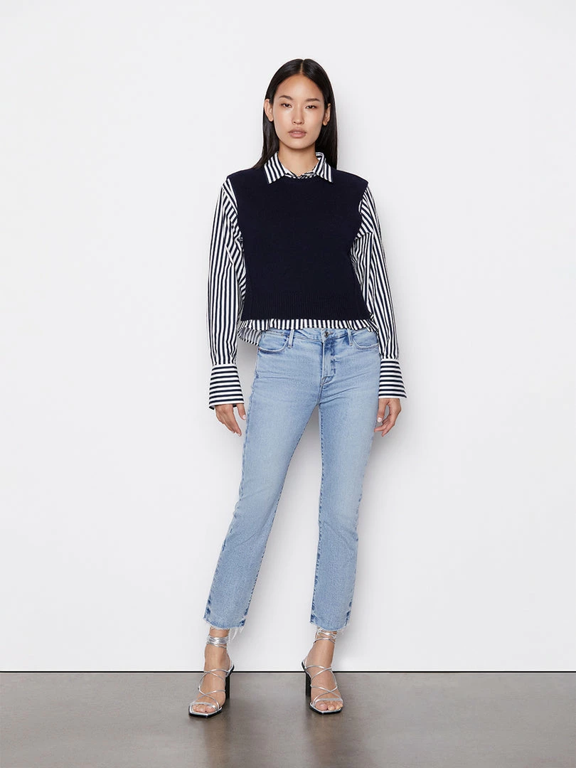 Cheap β Frame-denim Muscle Tank Sweater -- Navy π© Women β 2 Frame-denim Muscle Tank Sweater -- Navy Women