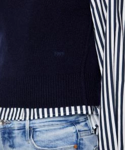 Cheap β Frame-denim Muscle Tank Sweater -- Navy π© Women β 8 Frame-denim Muscle Tank Sweater -- Navy Women