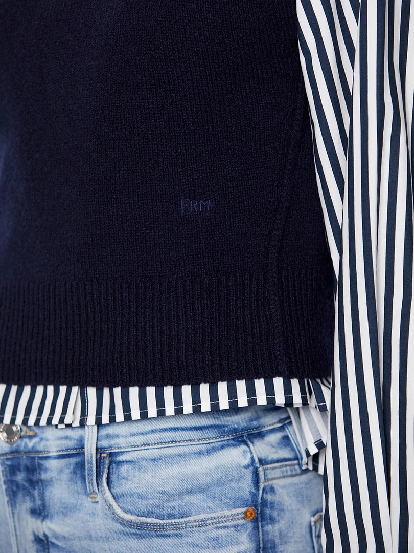 Cheap β Frame-denim Muscle Tank Sweater -- Navy π© Women β 4 Frame-denim Muscle Tank Sweater -- Navy Women