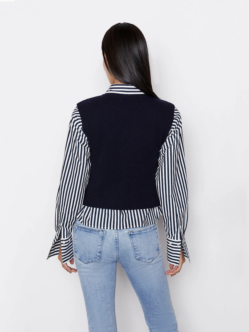 Cheap β Frame-denim Muscle Tank Sweater -- Navy π© Women β 5 Frame-denim Muscle Tank Sweater -- Navy Women