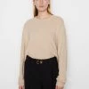 Frame-denim Ilona Perfect Crew Sweater -- Oatmeal Heather