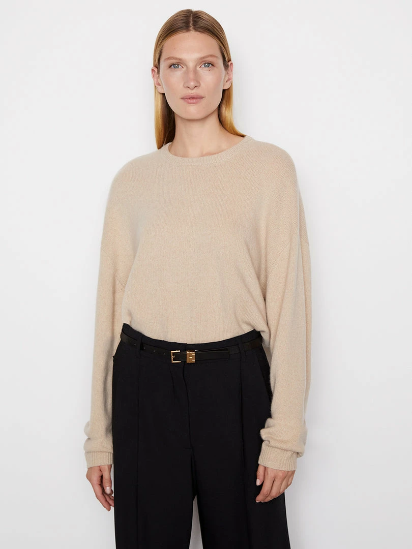 Flash Sale β Frame-denim Ilona Perfect Crew Sweater -- Oatmeal Heather 𧨠1 Frame-denim Ilona Perfect Crew Sweater -- Oatmeal Heather