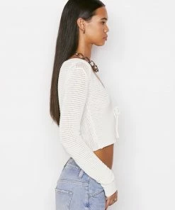 Best deal π Frame-denim Crochet Tie Top -- Off White β€οΈ 12 Frame-denim Crochet Tie Top -- Off White