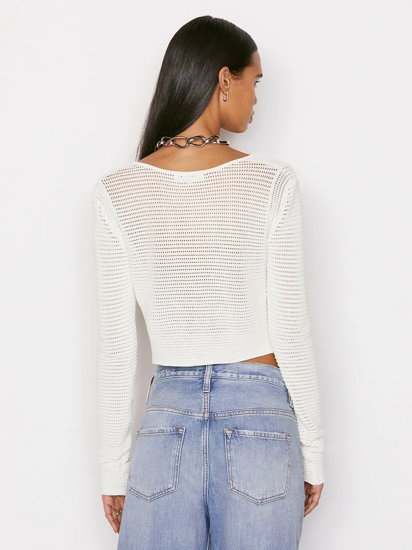 Best deal π Frame-denim Crochet Tie Top -- Off White β€οΈ 8 Frame-denim Crochet Tie Top -- Off White