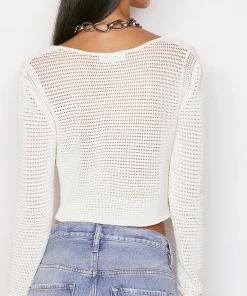 Best deal π Frame-denim Crochet Tie Top -- Off White β€οΈ 14 Frame-denim Crochet Tie Top -- Off White