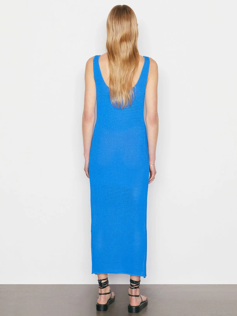 Flash Sale π€© Frame-denim Crochet Midi π Dress -- Provence Blue β 7 Frame-denim Crochet Midi Dress -- Provence Blue