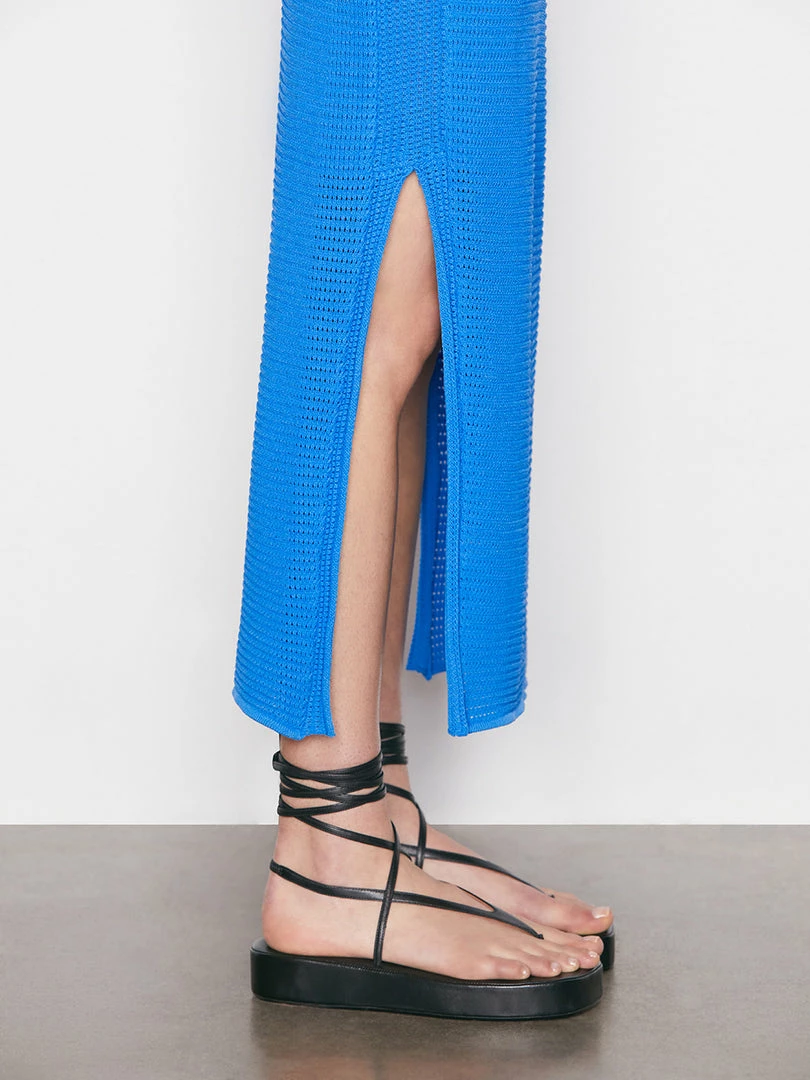 Flash Sale π€© Frame-denim Crochet Midi π Dress -- Provence Blue β 6 Frame-denim Crochet Midi Dress -- Provence Blue