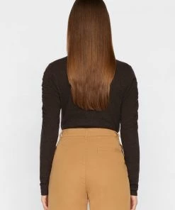 New β Frame-denim Long Sleeve Scoop Neck Sweater -- Americano π€© 11 Frame-denim Long Sleeve Scoop Neck Sweater -- Americano