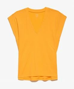 Frame-denim Le Mid Rise V -- Kumquat Women