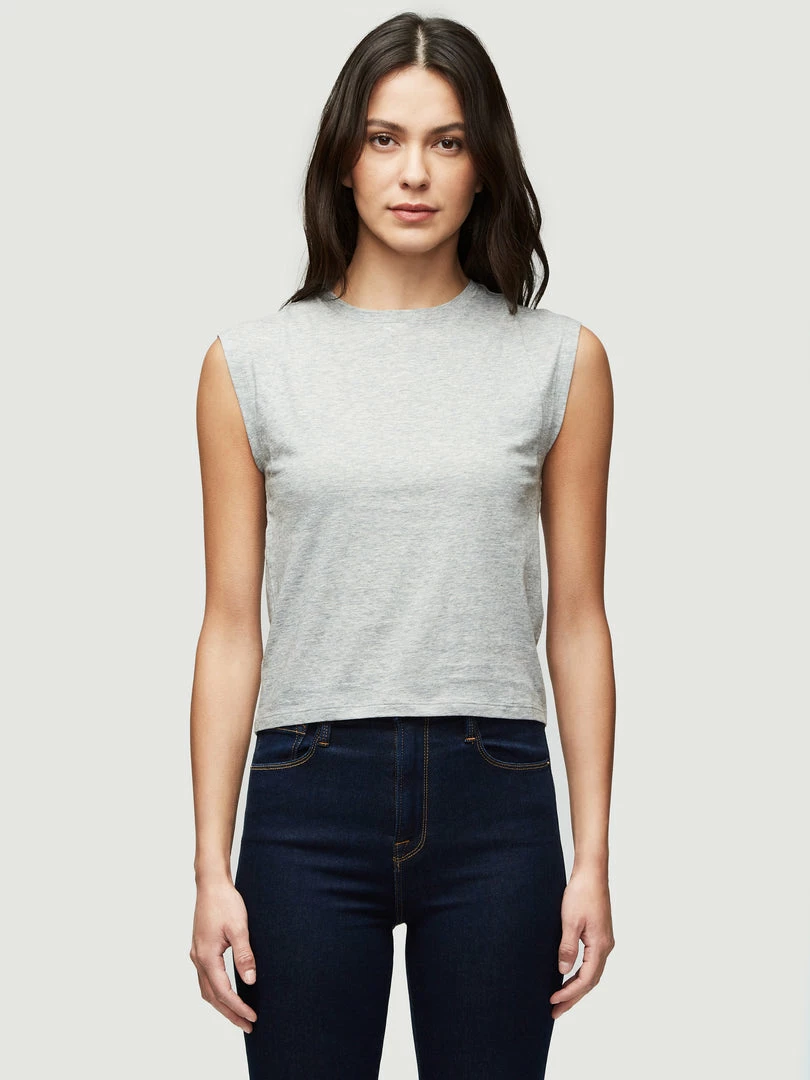 Best reviews of π Frame-denim Le High Rise Muscle Tee -- Gris Heather β 1 Frame-denim Le High Rise Muscle Tee -- Gris Heather