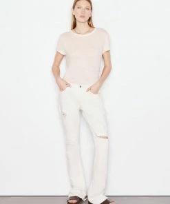 Frame-denim Clothing Easy True Tee -- Nude Pink