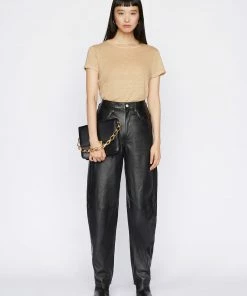 Frame-denim Easy True Tee -- Taupe Women