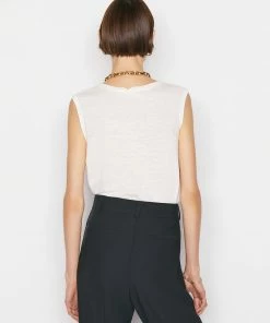 Frame-denim Women Swingy Muscle Tank -- Blanc