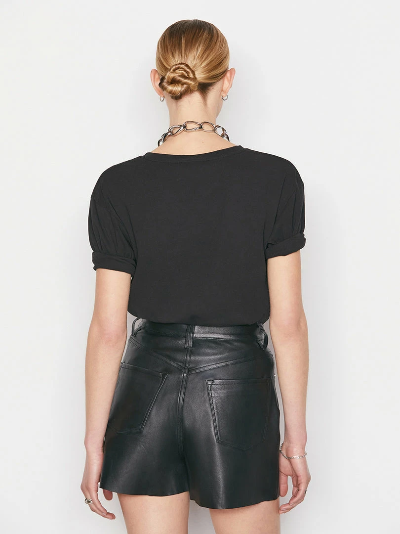 Best reviews of π― Frame-denim Rolled Sleeve Tee -- Noir π© Women β¨ 6 Frame-denim Rolled Sleeve Tee -- Noir Women