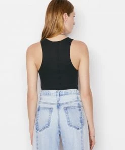 Wholesale π Frame-denim Reverse Seam Tank -- Noir π 11 Frame-denim Reverse Seam Tank -- Noir